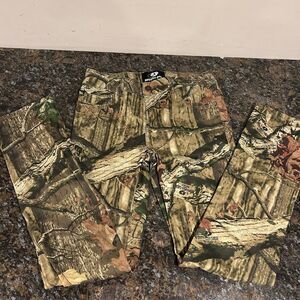Mossy Oak Camouflage Pants Hunting Outdoor Kids Sz 14 Skinny Stretch